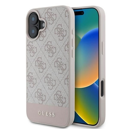 Изображение Guess GUHCP16MG4GLPI iPhone 16 Plus 6.7" różowy|pi