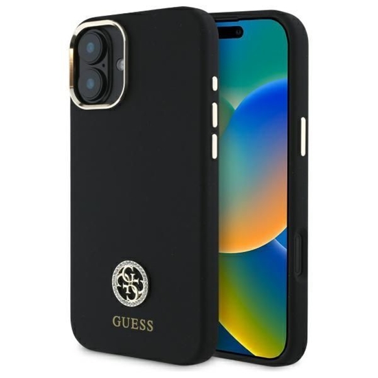 Picture of Guess GUHCP16SM4DGPK iPhone 16 6.1"       czarny|b