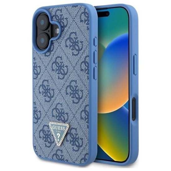 Picture of Guess GUHCP16SP4TDPB iPhone 16 6.1" niebieski|blue