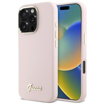 Attēls no Guess GUHCP16XSMBSLP iPhone 16 Pro Max 6.9" różowy