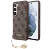 Picture of Guess 4G Charm Case for Samsung Galaxy S23 / Brown