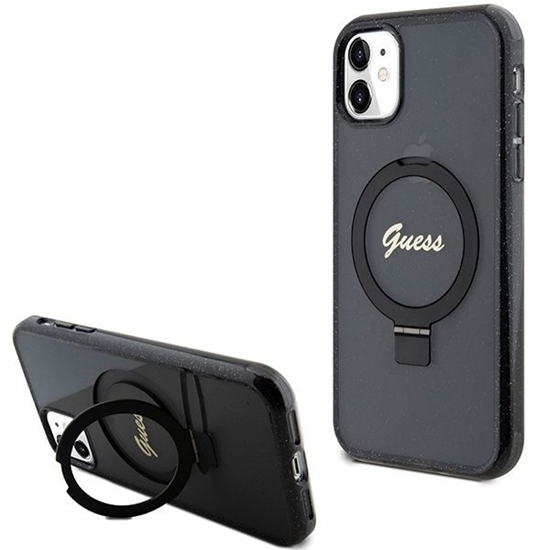Picture of Guess GUHMN61HRSGSK iPhone 11 | Xr 6.1" czarny|bla