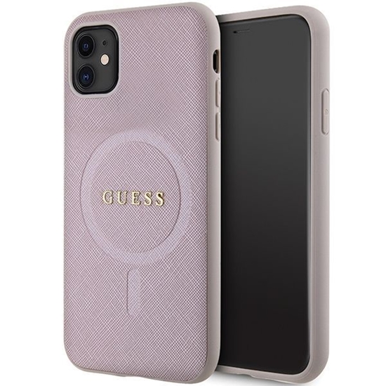 Picture of Guess GUHMN61PSAHMCP iPhone 11 | Xr 6,1" rozā ciet