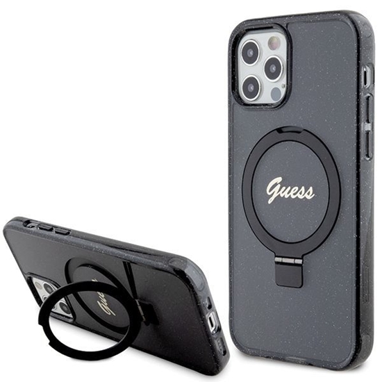 Picture of Guess GUHMP12MHRSGSK iPhone 12|12 Pro 6.1" czarny|