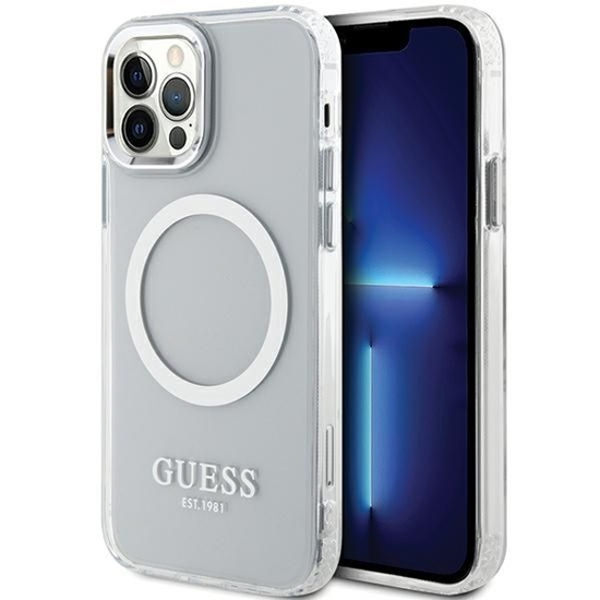 Picture of Guess GUHMP12MHTRMS iPhone 12|12 Pro 6.1" |sudraba