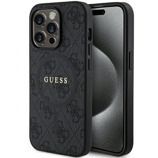 Изображение Guess PU Leather 4G Colored Ring MagSafe Case for 