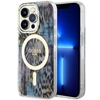 Picture of Guess GUHMP14LHLEOPWB iPhone 14 Pro 6.1" niebieski