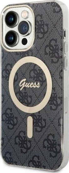 Picture of Guess Guess GUHMP14XH4STK iPhone 14 Pro Max 6.7" czarny/black hardcase 4G MagSafe