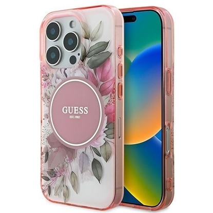 Attēls no Guess GUHMP16XHFWBDCEP iPhone 16 Pro Max 6.9" różo