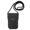 Изображение Guess PU 4G Metal Logo Script Phone Bag / Black