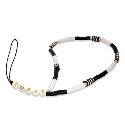 Изображение Guess Strap GUSTBCKH black-white Heishi Beads
