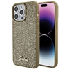 Picture of Guess PU Disco Script Metal Case for Apple iPhone 15 Pro Max