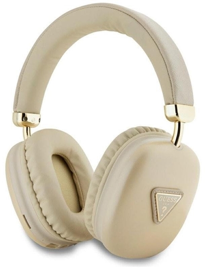Picture of Guess Saffiano PU Leather Triangle Logo Wireless Headphones