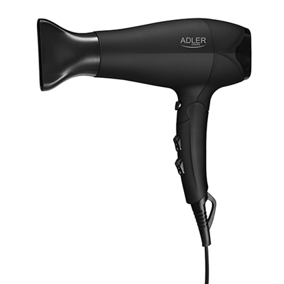Изображение Adler | Hair dryer | AD 2267 | 2100 W | Number of temperature settings 3 | Diffuser nozzle | Black