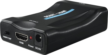 Picture of Adapter AV Hama AV Converter Scart - HDMI czarny - adapter