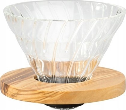 Attēls no Hario szklany Drip V60-02 - Olive Wood