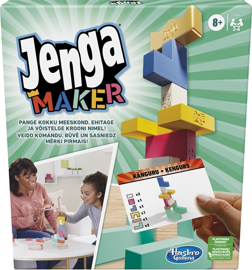 Picture of Hasbro JENGA Maker Board game (In Estonian and Latvian lang.)
