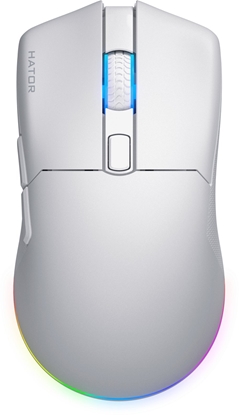Picture of Mysz dla graczy bezprzewodowa Hator Pulsar 3 Wireless biaa