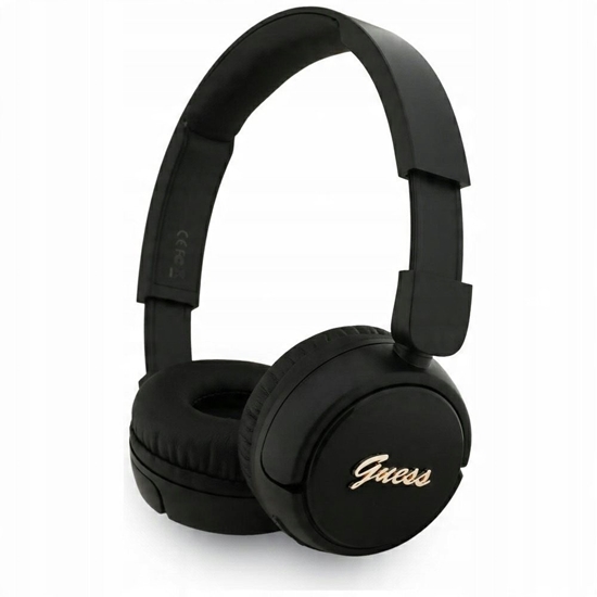 Picture of Guess GUBHV6SCK Metal Logo Script Headphones