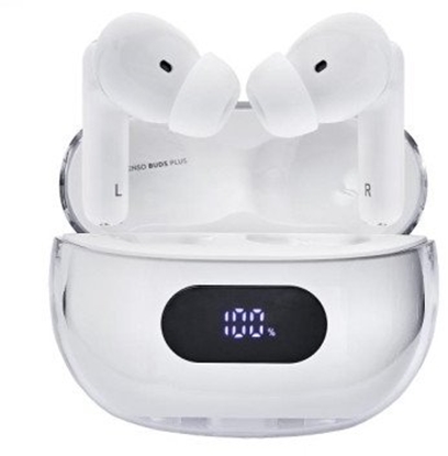 Attēls no HEADSET BUDS PLUS T310AE/WHITE 3720312 INTENSO