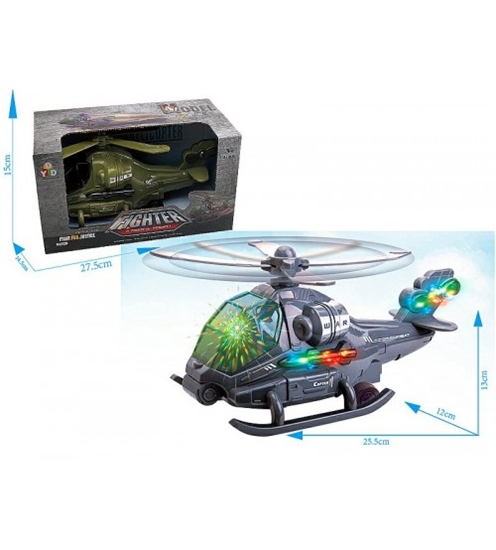 Picture of Helikopters ar inerc.meh. ar skaņu un gaismu - 2 veidi 25 cm 565777