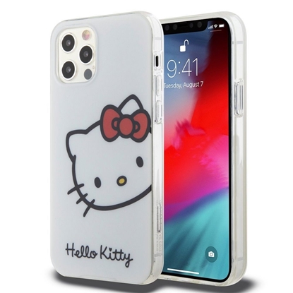 Picture of Hello Kitty - Hello Kitty IML Head Logo Case for iPhone 12/12 Pro White