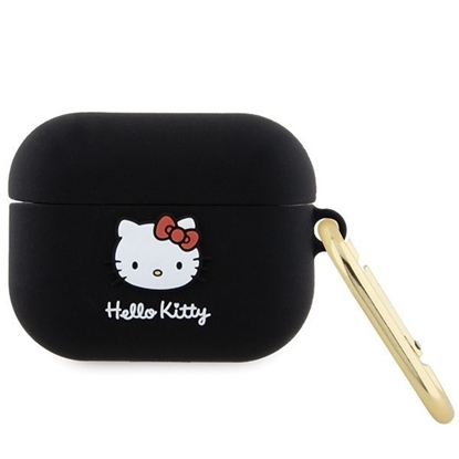 Picture of Hello Kitty HKAP3DKHSK Airpods Pro cover czarny|bl