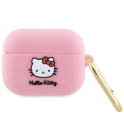 Picture of Hello Kitty HKAP3DKHSP Airpods Pro cover różowy|pi