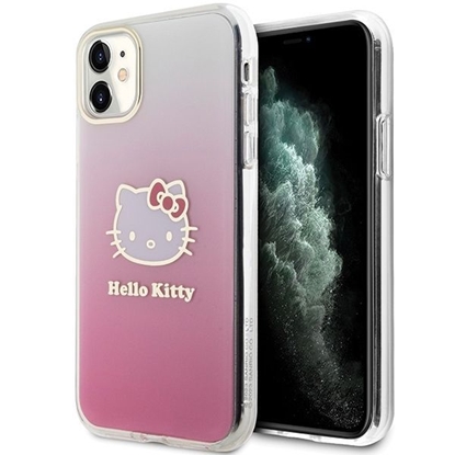 Picture of Hello Kitty HKHCN61HDGKEP iPhone 11 | Xr 6.1" różo