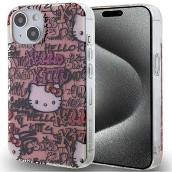 Изображение Hello Kitty HKHCP15SHDGPTP iPhone 15 6.1" różowy|p