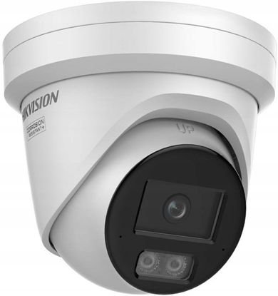 Attēls no Hikvision DS-2CD2347G3-LIS2UY/SL 2.8mm PL 4 MP Inteligentne Hybrydowe Owietlenie z ColorVu Staa Turret Kamera Sieciowa (tylko polski interfejs)