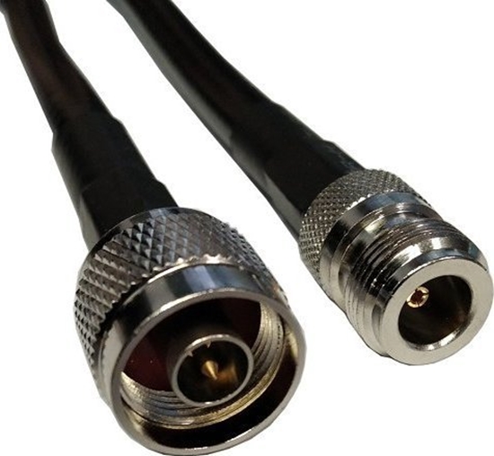 Picture of Hismart Kabelis LMR-400, 5m, N-male  RP-SMA-male