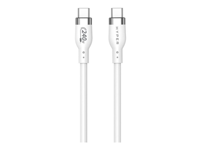 Picture of Hyper | 2M Silicone 240W USB-C Charging Cable | USB-C to USB-C
