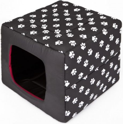 Изображение Hobbydog Legowisko Butterfly - Czarne w apki R4