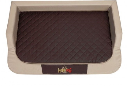 Picture of Hobbydog Legowisko Medico Standard - Beowy z brzowym materacem XXL