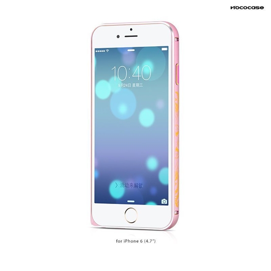 Изображение Hoco Apple Apple iPhone 6 / 6S Good fortune bumper HI-T027 pink