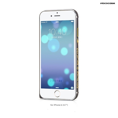 Attēls no Hoco Apple iPhone 6 Good fortune bumper Black