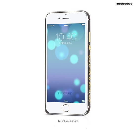 Picture of Hoco Apple iPhone 6 Good fortune bumper Black