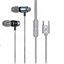 Изображение Hoco M122 Power metal universal digital earphones with microphone Type-C Metal Grey