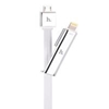 Picture of Hoco UPL14 Lipstick series charging cable to in one (apple with micro usb) sudrabs