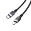 Picture of Hoco X109 Energy 60W silicone charging data cable C to C(L=2M) Black