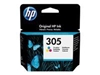 Picture of HP 305 Tri-color Original Ink Cartridge