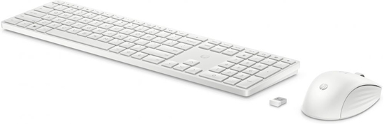 Picture of HP 655 White Wrls KB and Mouse Combo