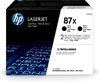 Изображение HP 87X 2-pack High Yield Black Original LaserJet Toner Cartridges