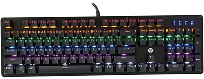 Изображение HP GK100F Mechanical Gaming Keyboard RGB / USB / ENG