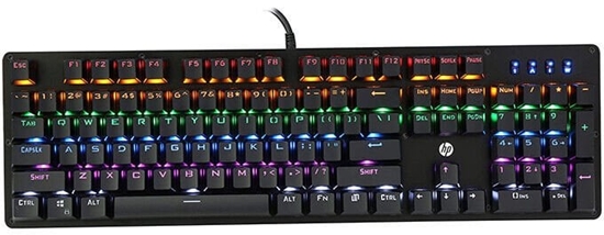Изображение HP GK100F Mechanical Gaming Keyboard RGB / USB / ENG