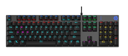 Изображение HP GK400F Mechanical Gaming Keyboard RGB / USB / ENG