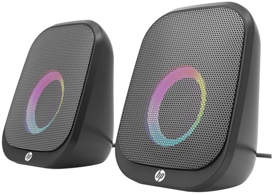 Изображение HP goniki DHS-2113, 2.0, 6W, czarne, Bluetooth, podwietlanie