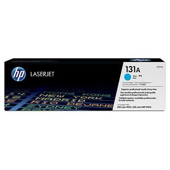 Picture of HP HP 131A Cyan Toner Cartridge, 1800 pages, for HP LaserJet Pro 200 M276n, M276nw