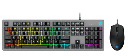 Изображение HP KM300F Gaming Keyboard + Mouse USB / ENG / 6400DPI / RGB